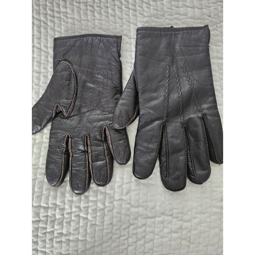Thinsulate Mens‎ Brown Genuine Leather Gloves Size 3xl